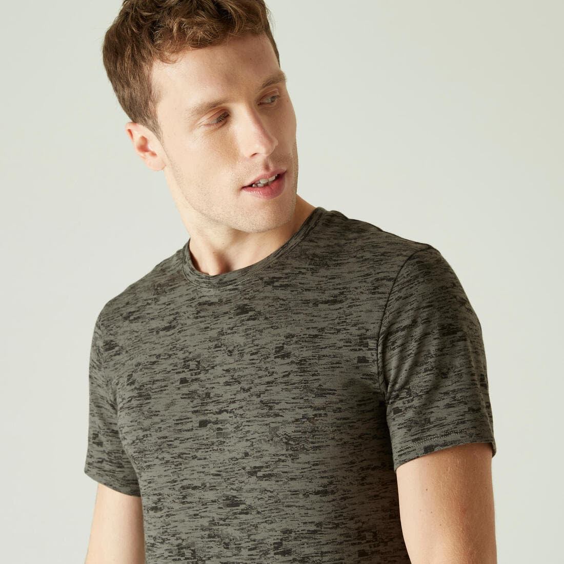 T-shirt slim en coton Homme