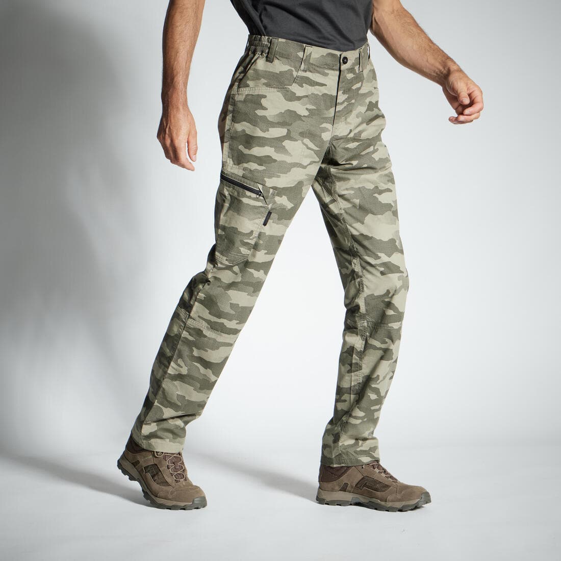 PANTALON LEGER 100 CAMO HALFTONE