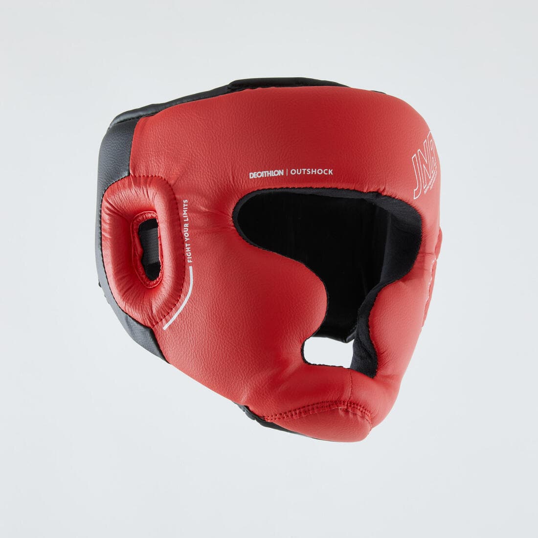 CASQUE INTÉGRAL DE BOXE ENFANT 500 ROUGE