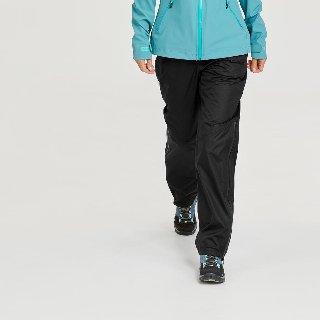 Surpantalon imperméable de randonnée montagne - MH500 - Femme