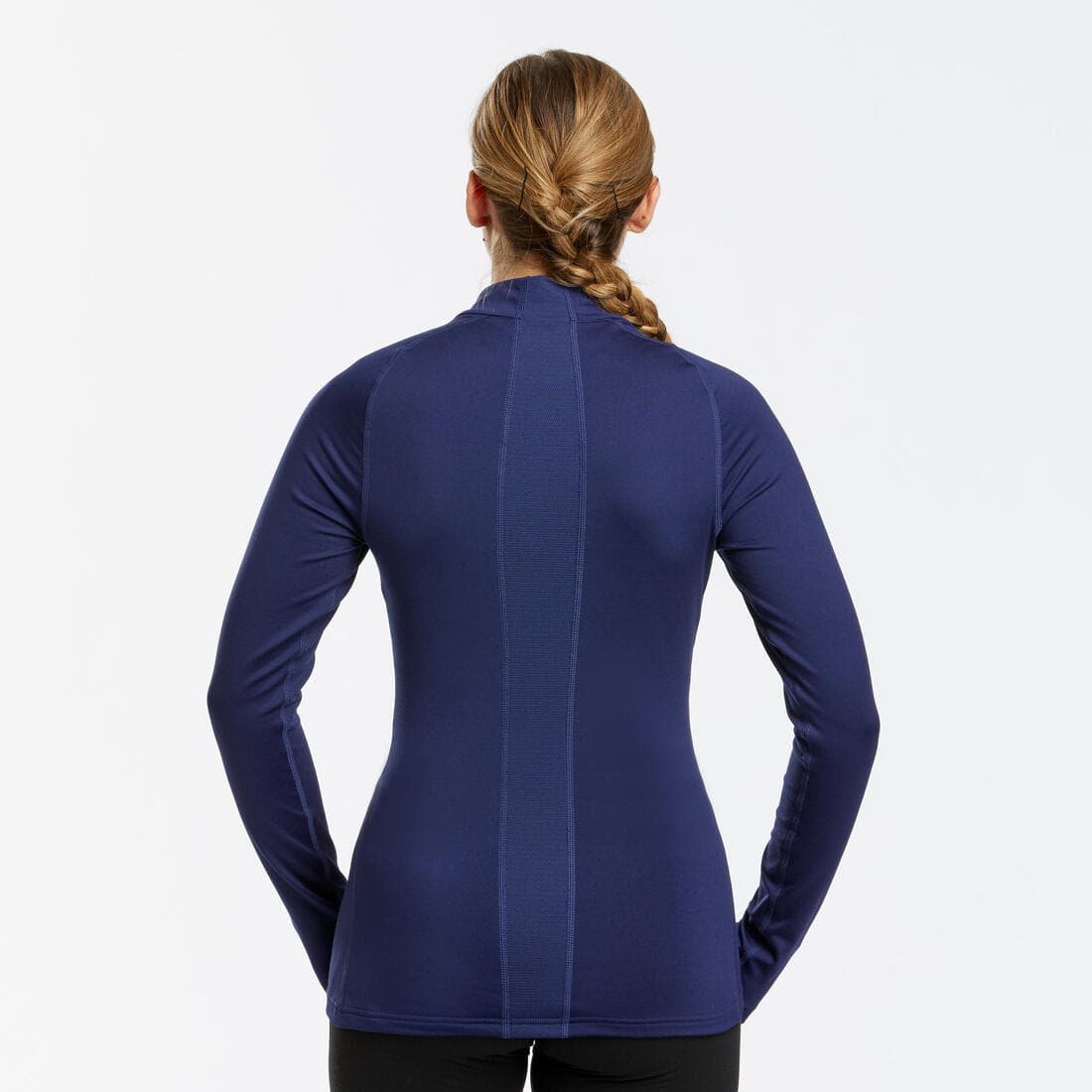 Sous-vêtement thermique de ski Femme BL 500 1/2 zip haut