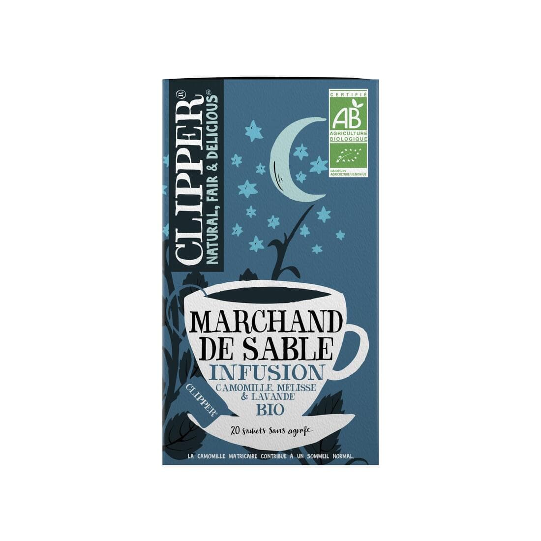 Clipper Infusion Marchand de sable bio - 20 sachets