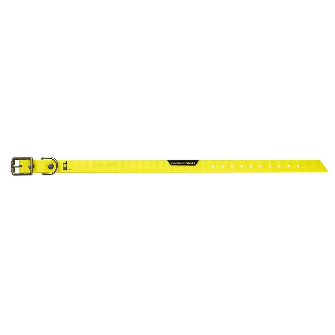 Collier chien Jaune fluo 500