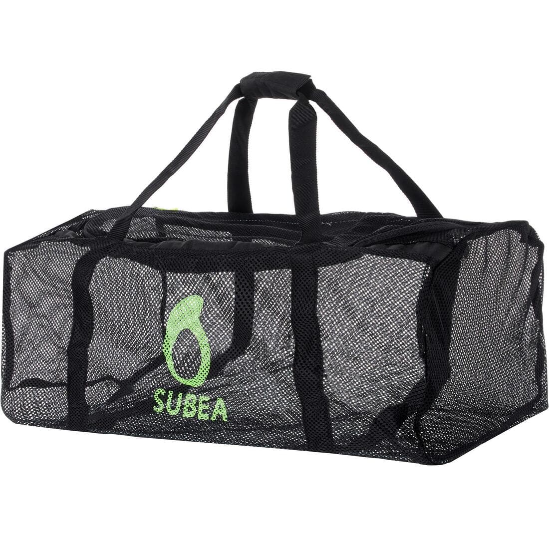 Sac filet/mesh de plongée sous-marine SCD 50 L noir