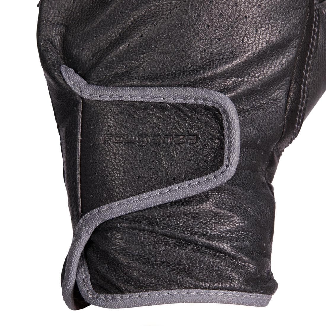 Gants cuir équitation femme 900