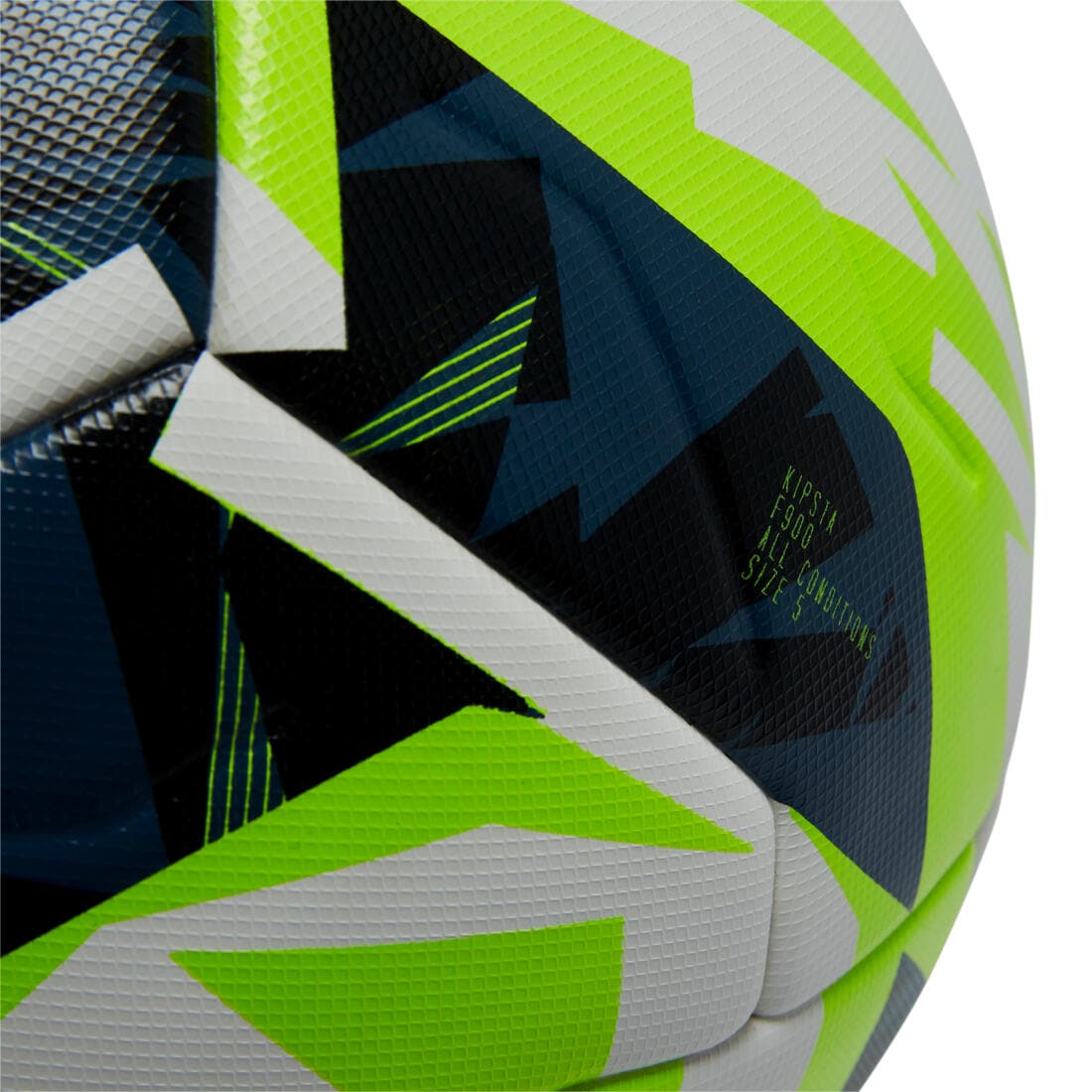 Ballon de football Thermocollé FIFA QUALITY PRO F900 taille 5 blanc jaune