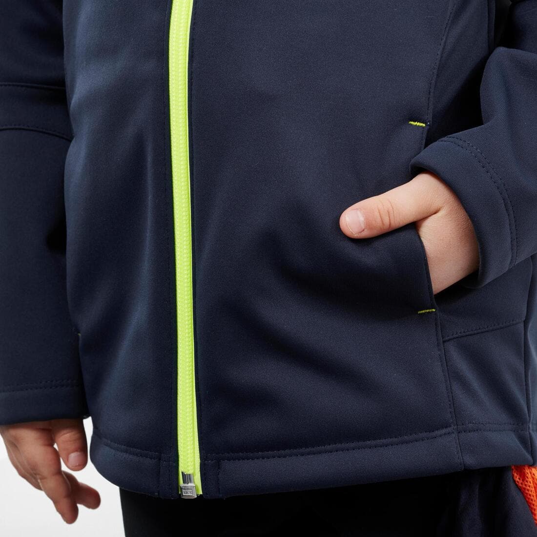 Veste softshell de randonnée - MH550 - enfant 2 - 6 ans