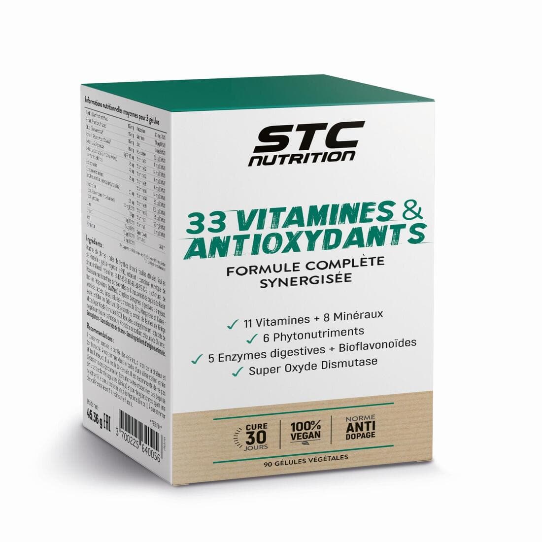 33 VITAMINES & ANTIOXYDANTS