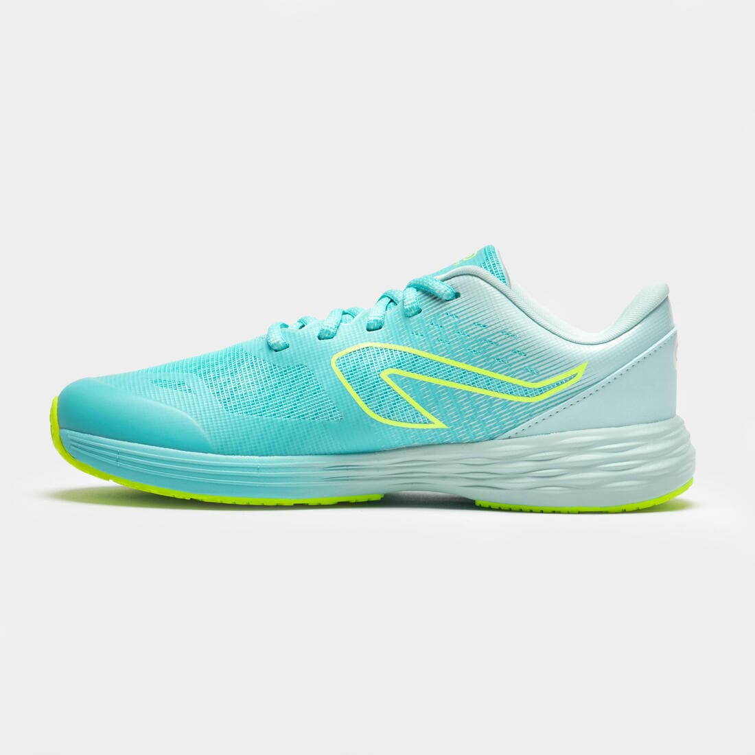 Chaussures de running Enfant -  Kiprun fast noires jaunes