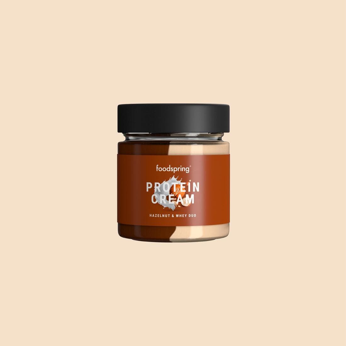 FOODSPRING pâte à tartiner protéinée goût Duo Noisette & Whey 200g