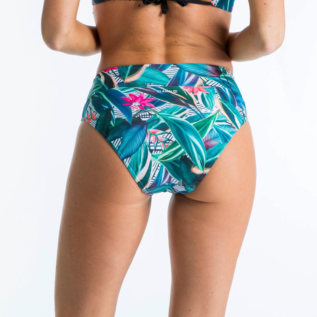 BAS DE MAILLOT DE BAIN DE SURF FEMME TAILLE HAUTE GAINANTE NORA