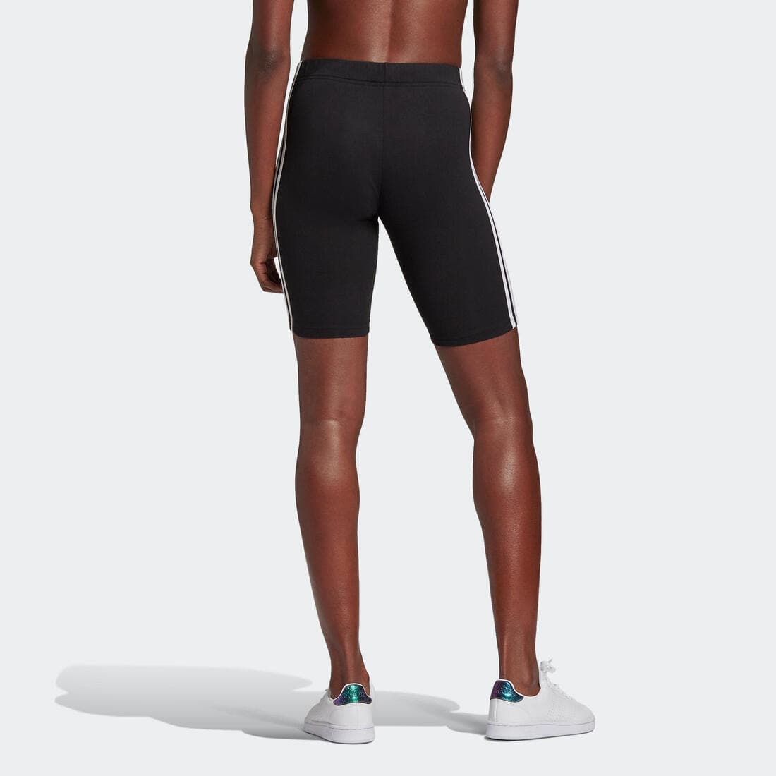 SHORT DE FITNESS SOFT TRAINING ADIDAS FEMME NOIR