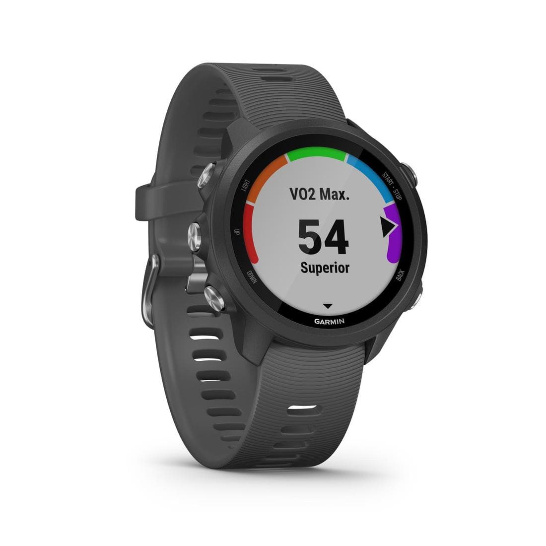 MONTRE CARDIO GPS GARMIN FORERUNNER 245 GRISE