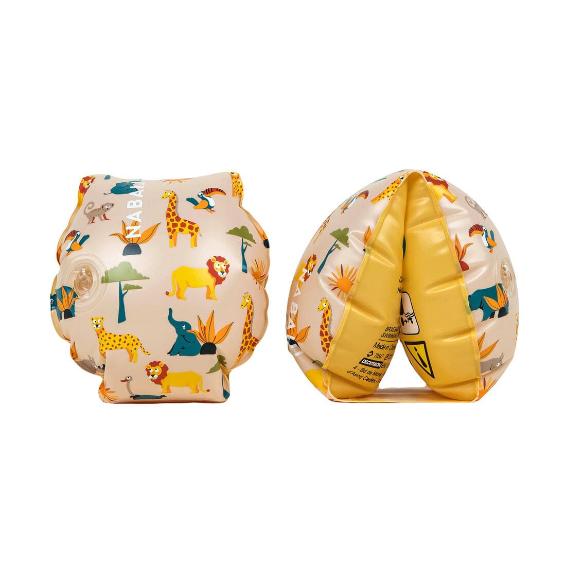 Brassards de piscine enfants rose imprimé "fleurs " 11-30 kg