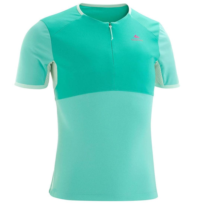 





T Shirt de randonnée enfant - MH550 turquoise - 7-15 ans, photo 1 of 6