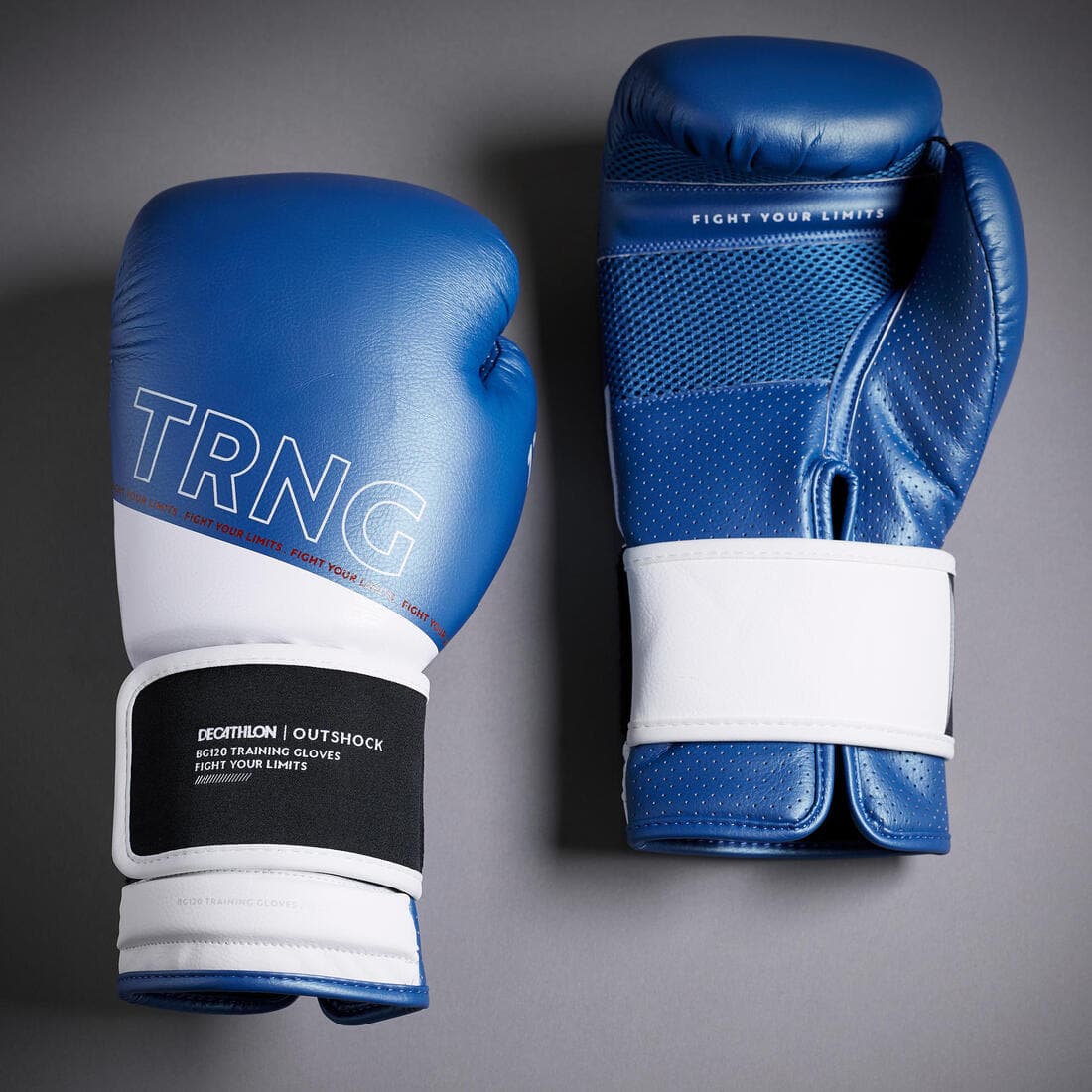 GANTS DE BOXE 120  BLANCS, GANTS D'ENTRAINEMENT