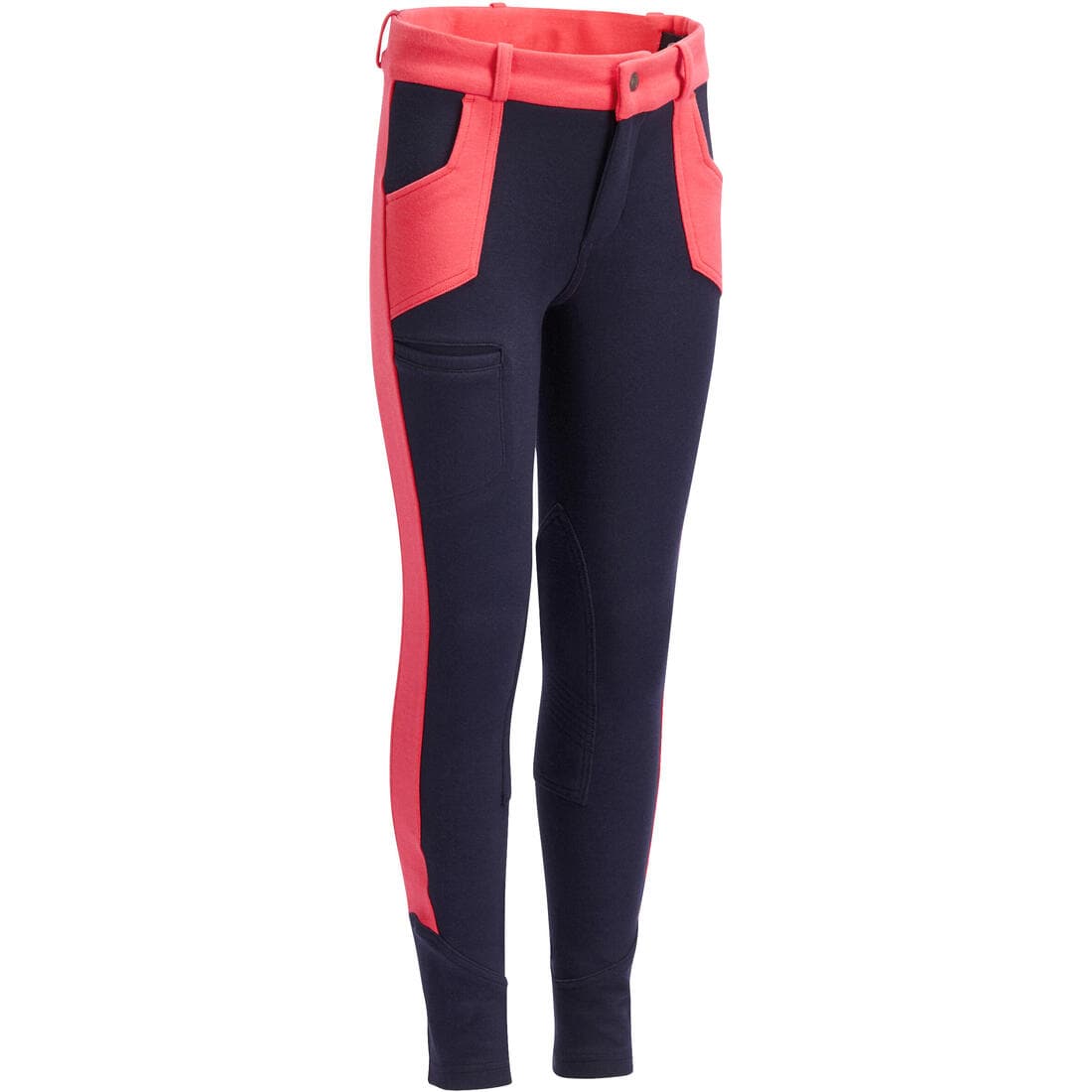 Pantalon équitation  Enfant - 120 marine et