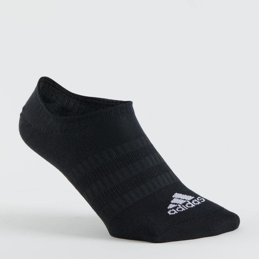 CHAUSSETTES ADIDAS BASSES NOIR BLANC GRIS LOT DE 3