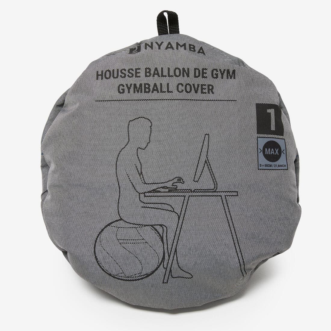 HOUSSE DE PROTECTION GYM BALL PILATES TAILLE 3 / 75 cm