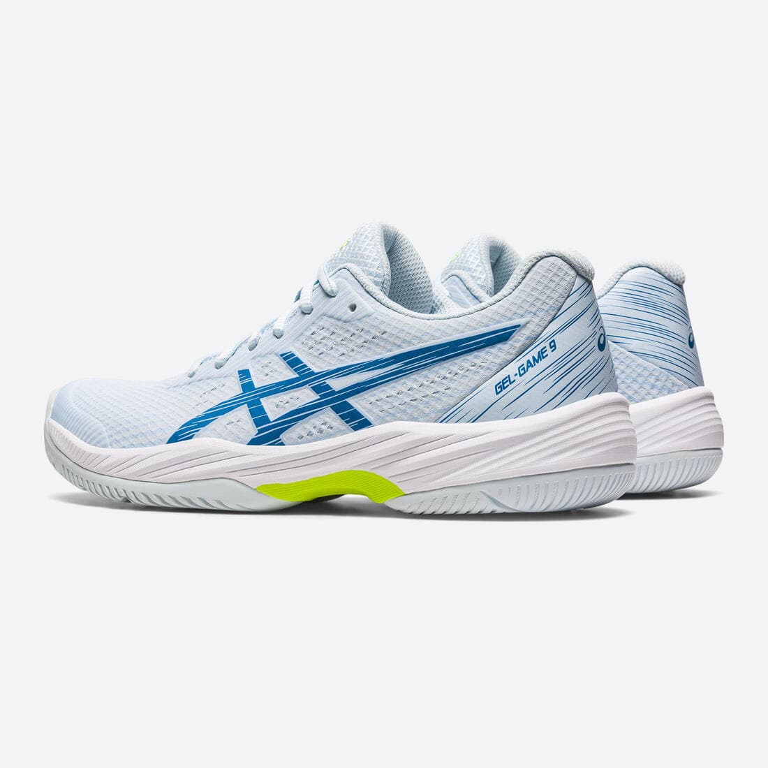 Chaussures de tennis Femme multicourt - Gel Game 9 bleu clair