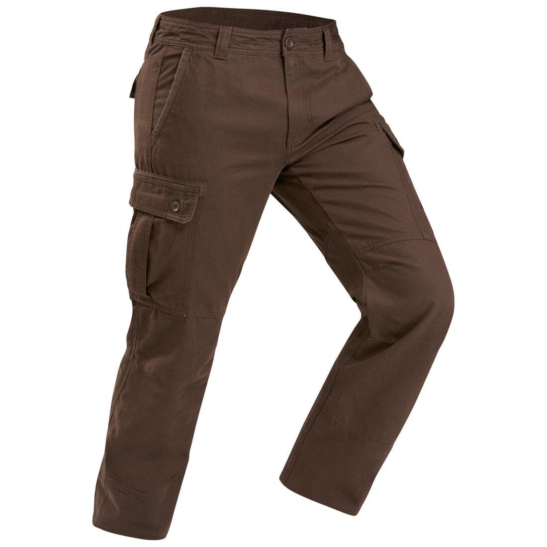 Pantalon cargo de trek voyage - TRAVEL 100 warm Homme