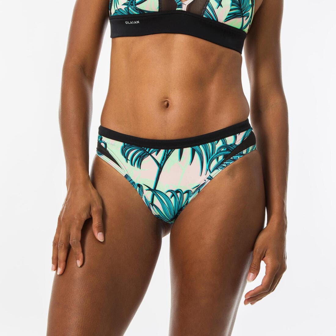 Bas de maillot de bain de surf femme ajouré avec cordon de serrage SAVANA FOAMY