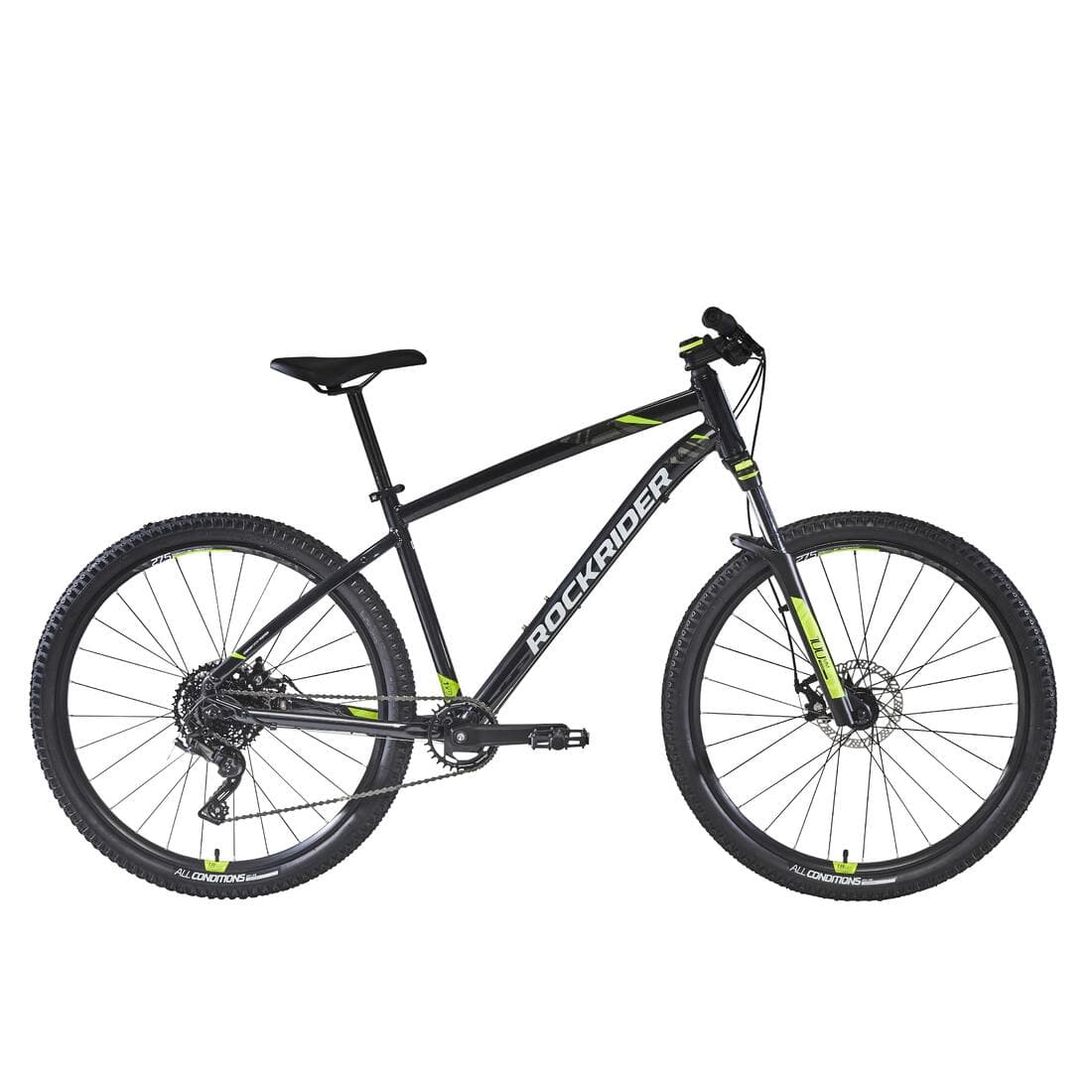 VÉLO VTT ST 530 MDB NOIR JAUNE 27,5"