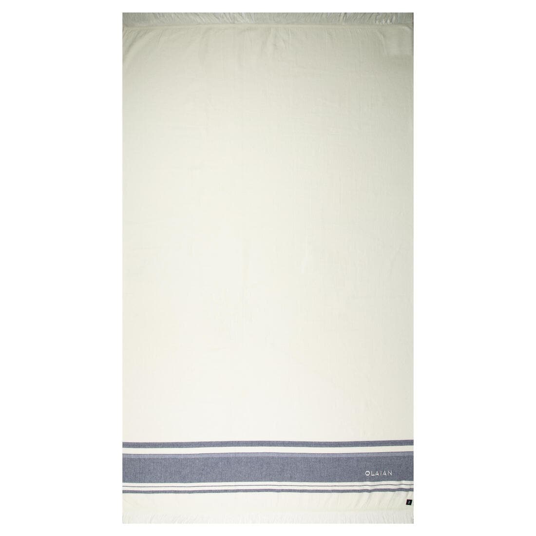 Serviette fouta de plage 170 x 100 cm - Avorio marine