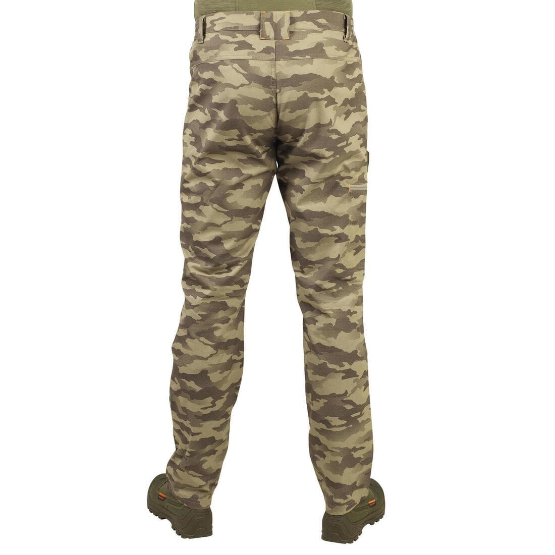 Pantalon léger chasse Homme - 100 camouflage island vert