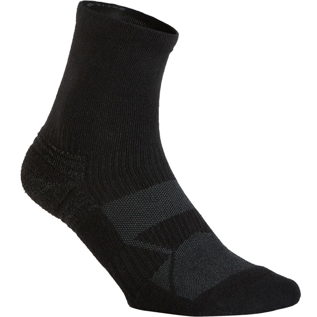 Chaussettes marche sportive/nordique WS 100 Mid noir (3 paires)