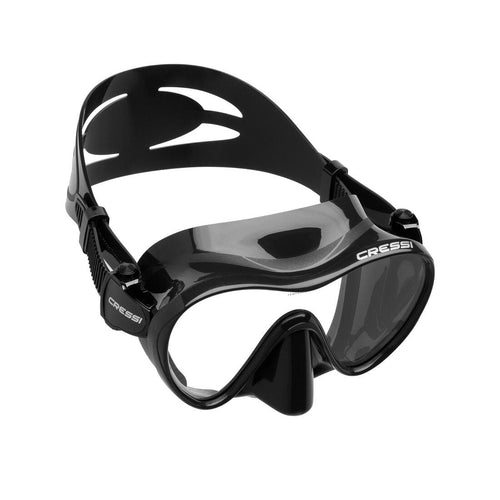 





Masque Cressi F1 Adulte noir frameless snorkeling et plongée sous marine