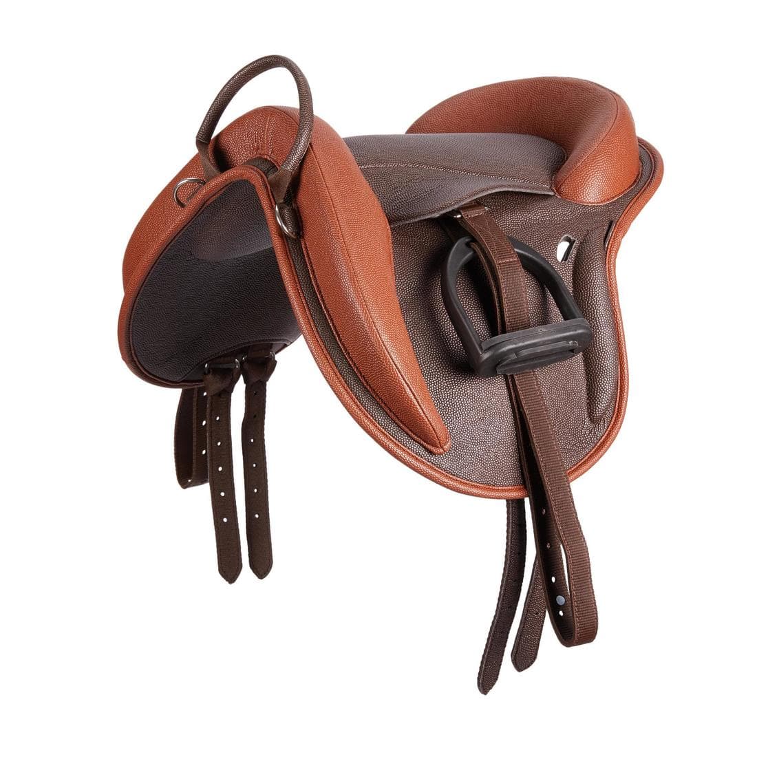 Selle équitation bardette synthétique Poney - 100