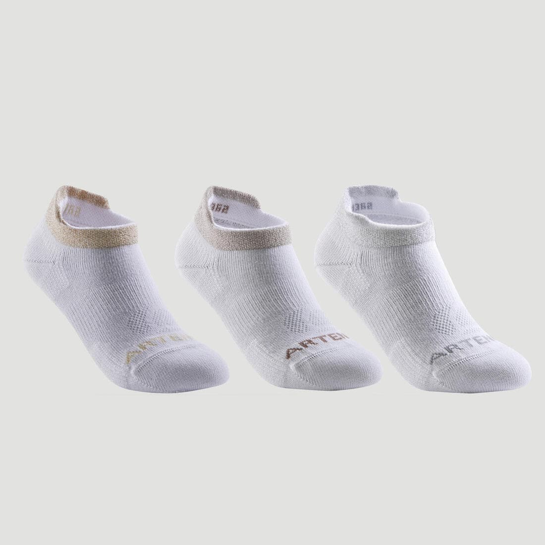 CHAUSSETTES TENNIS ENFANT BASSES ARTENGO RS 160 LOT DE 3