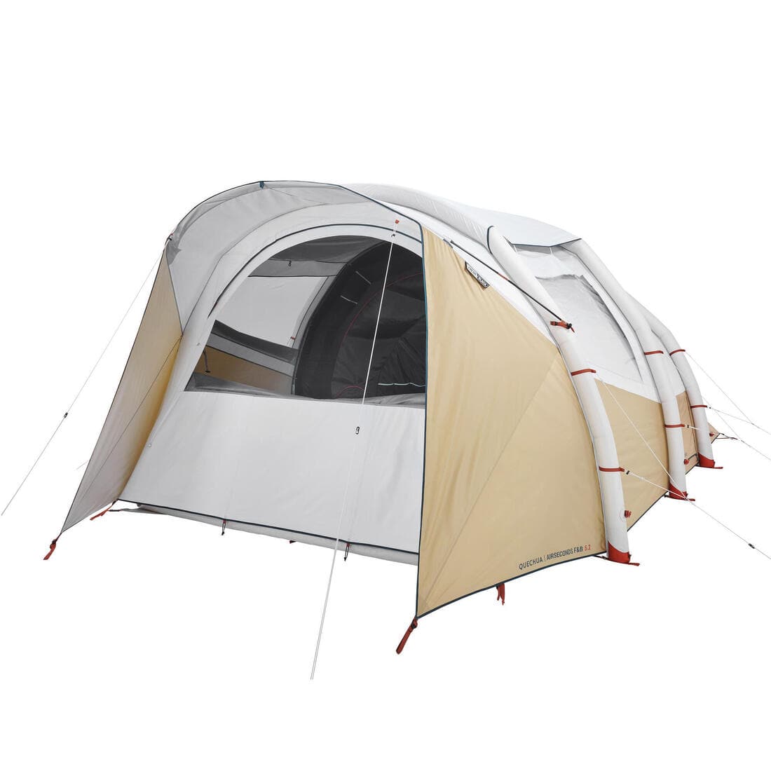 Tente gonflable de camping - air seconds 5.2 f&b - 5 places - 2 chambres