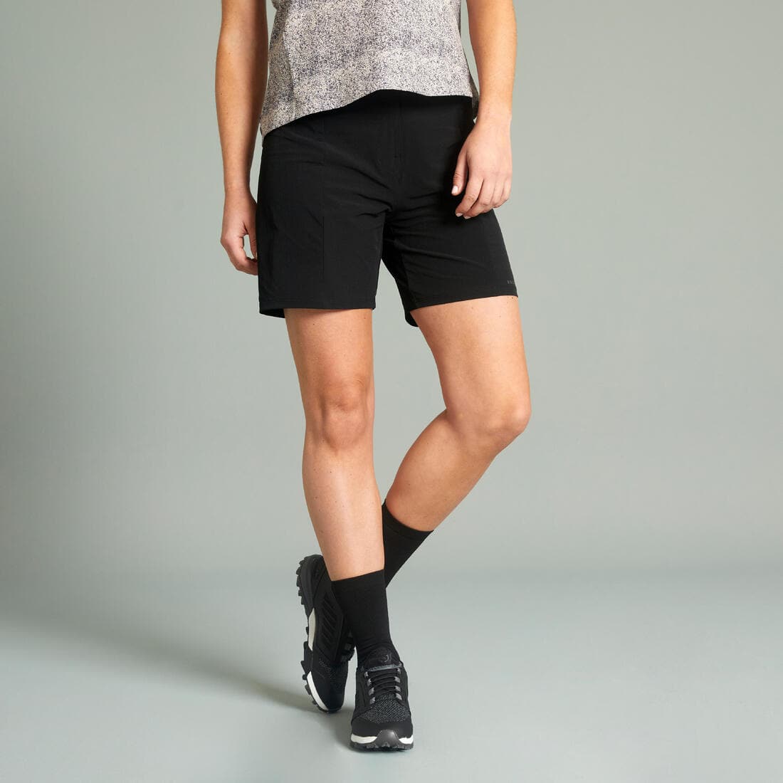 Short velo vtt Cargo femme noir