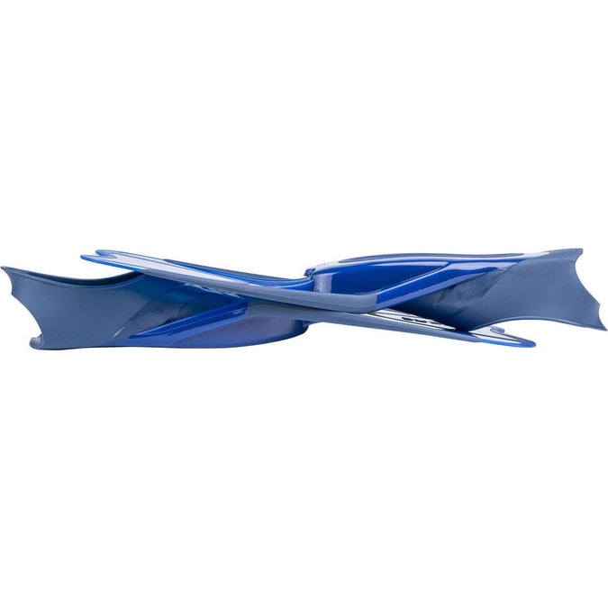 Kit de snorkeling masque Easybreath 500 palmes Adulte - bleu pour les clubs  et collectivités