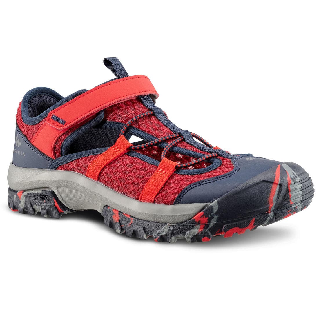 Sandales de randonnée MH150 TW rouges - enfant - 28 AU 39