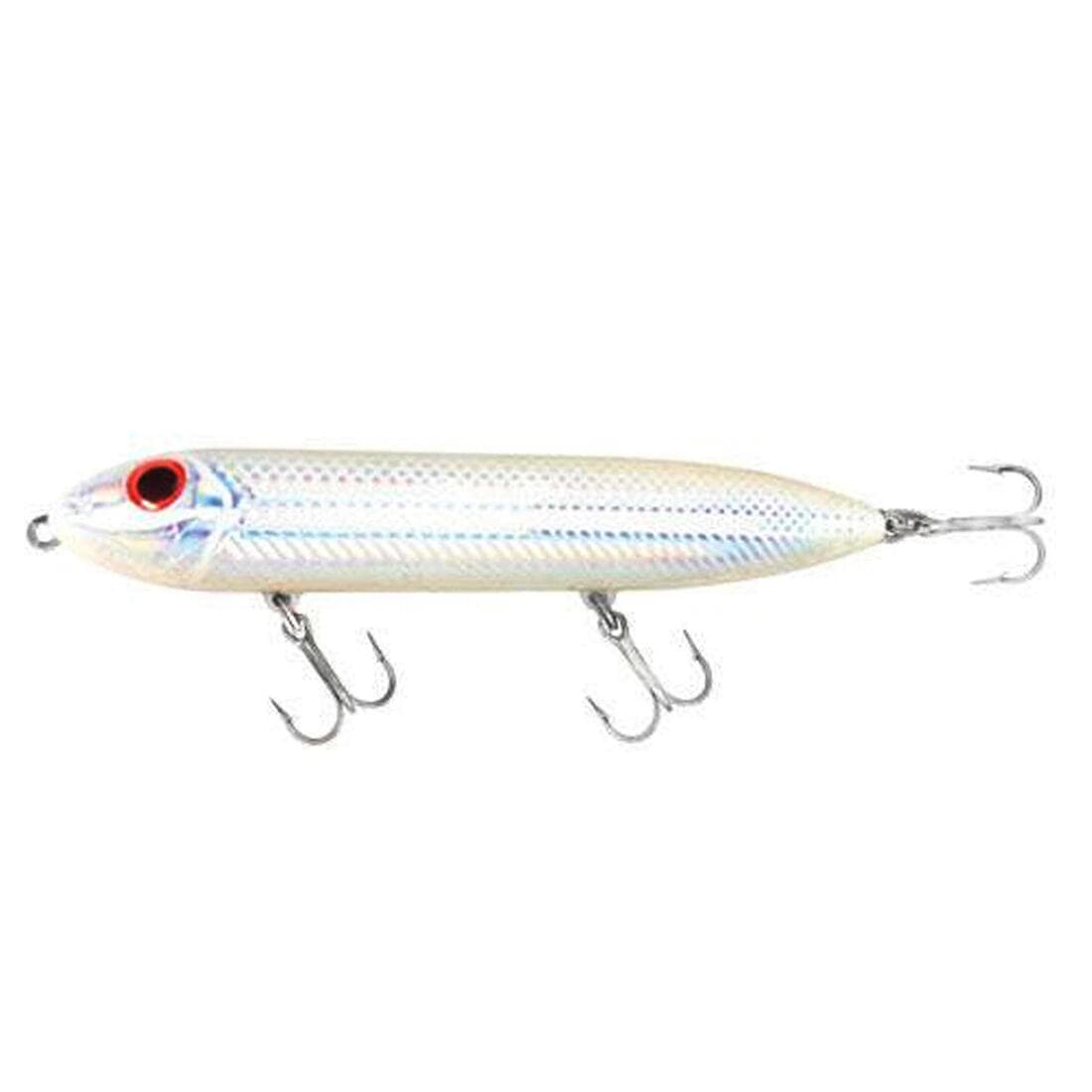 Leurre de surface pêche en mer MINI SUPER SPOOK JR 14 GR BLANC IVOIRE