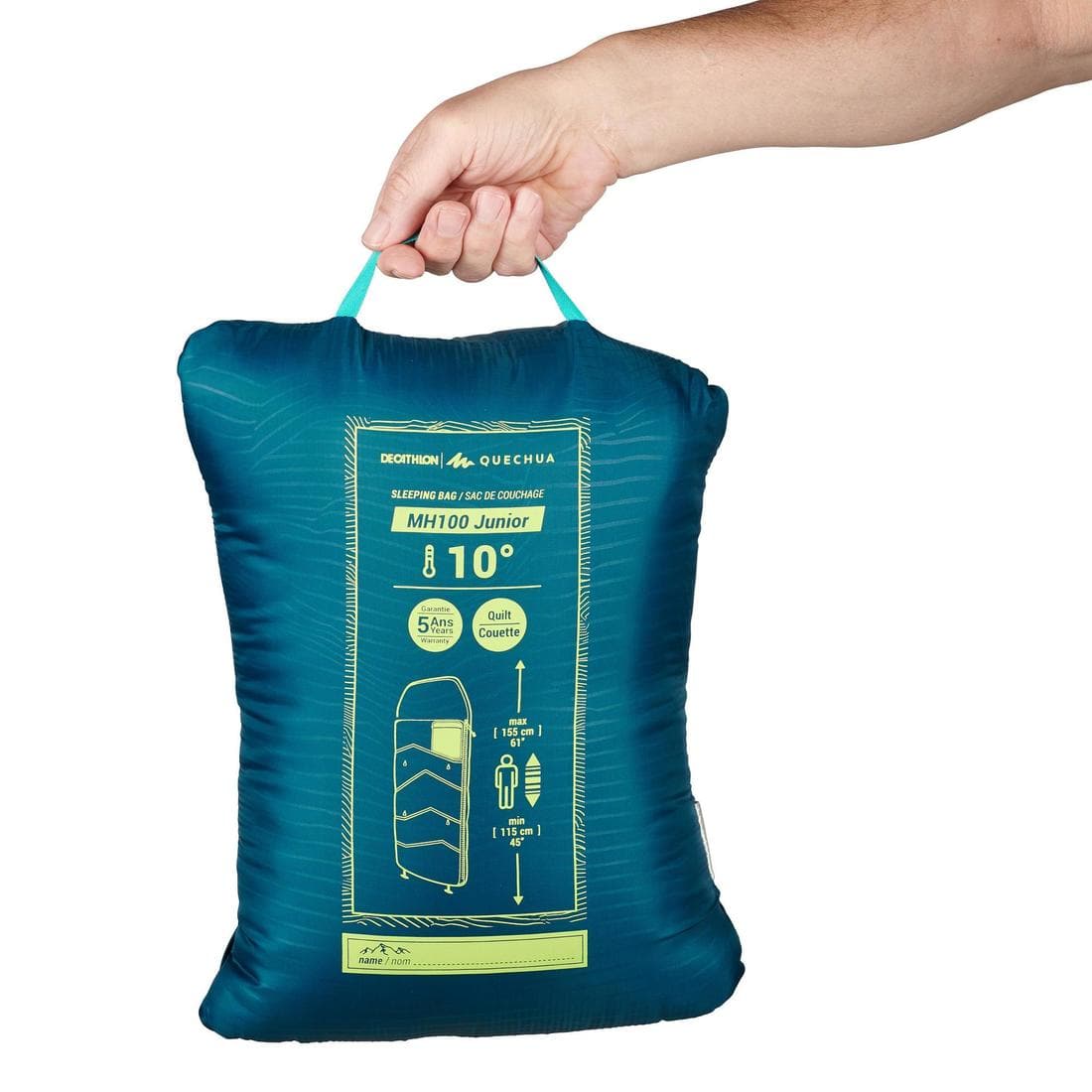 SAC DE COUCHAGE ENFANT MH100 10°C