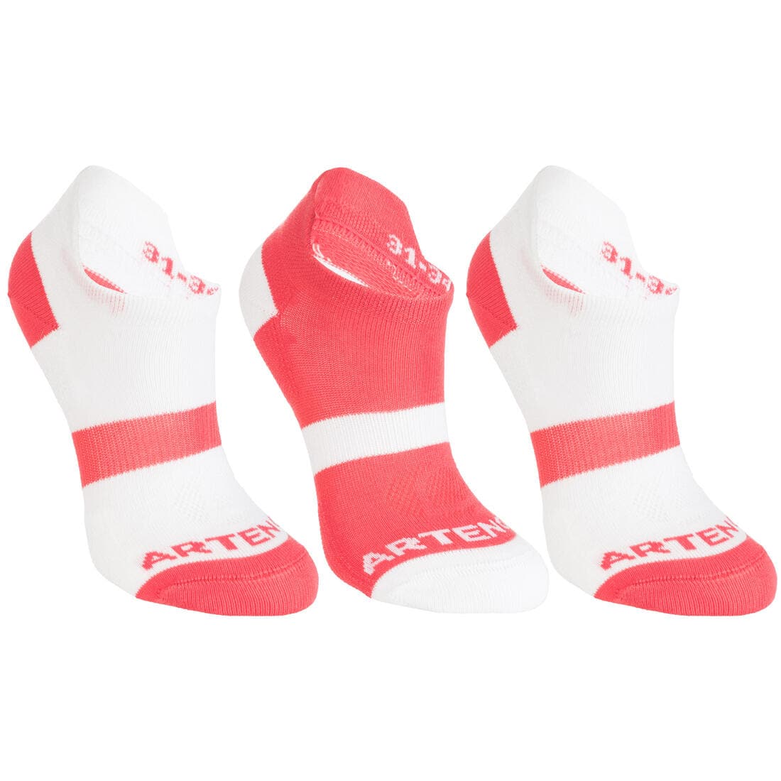 CHAUSSETTES TENNIS ENFANT BASSES ARTENGO RS 160 LOT DE 3