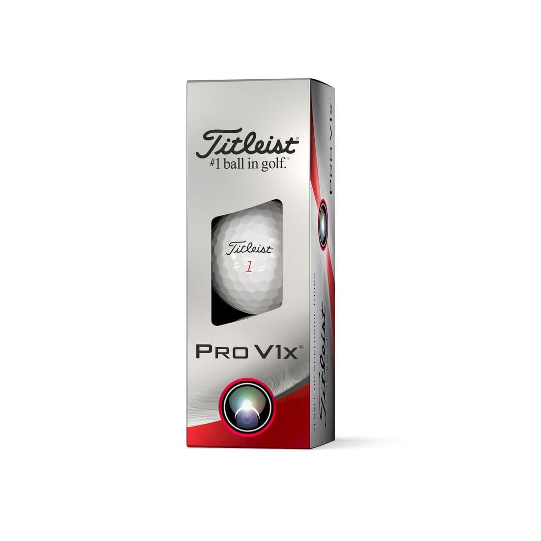 Balles golf x12 - TITLEIST Pro V1X blanc