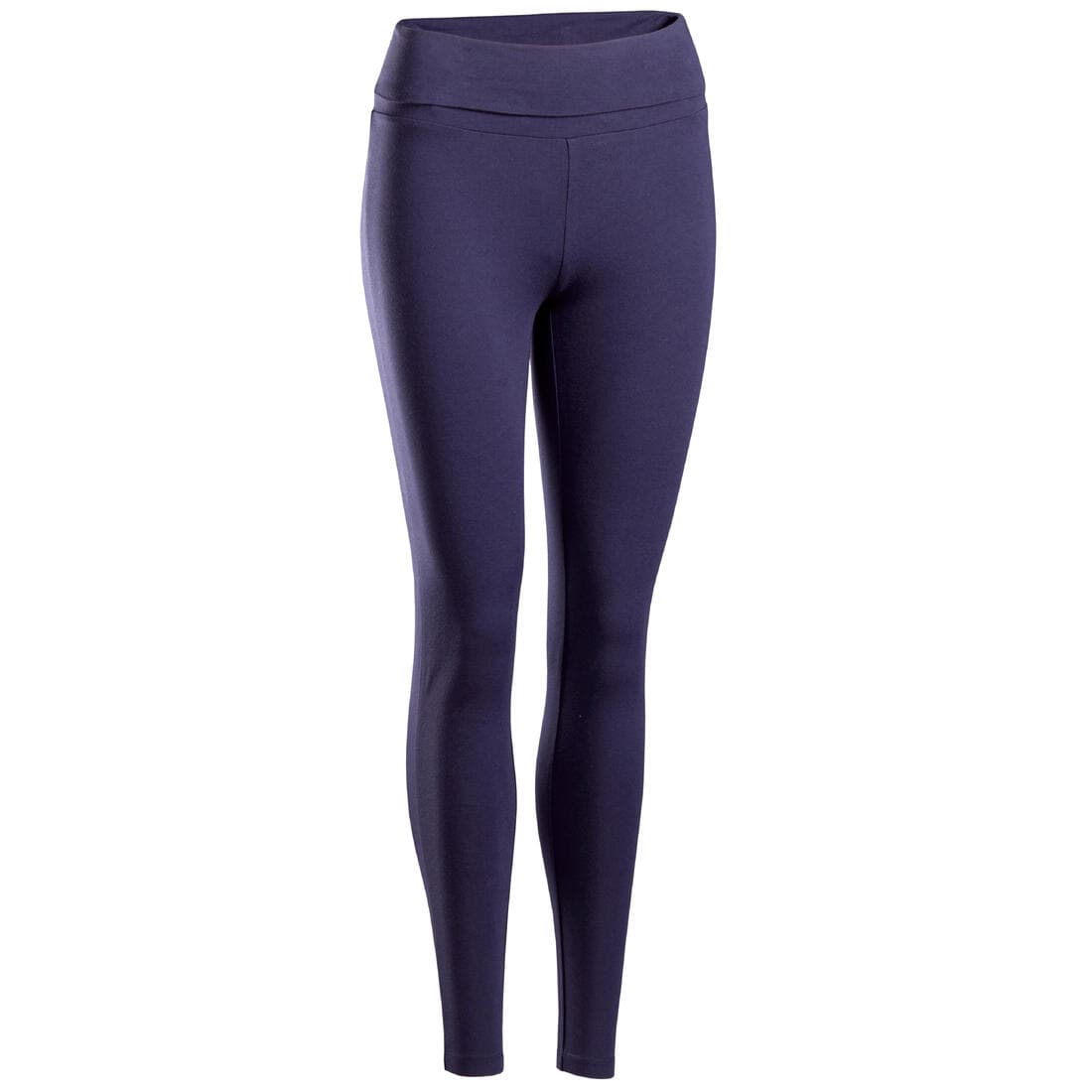 LEGGING COTON YOGA FEMME MARINE