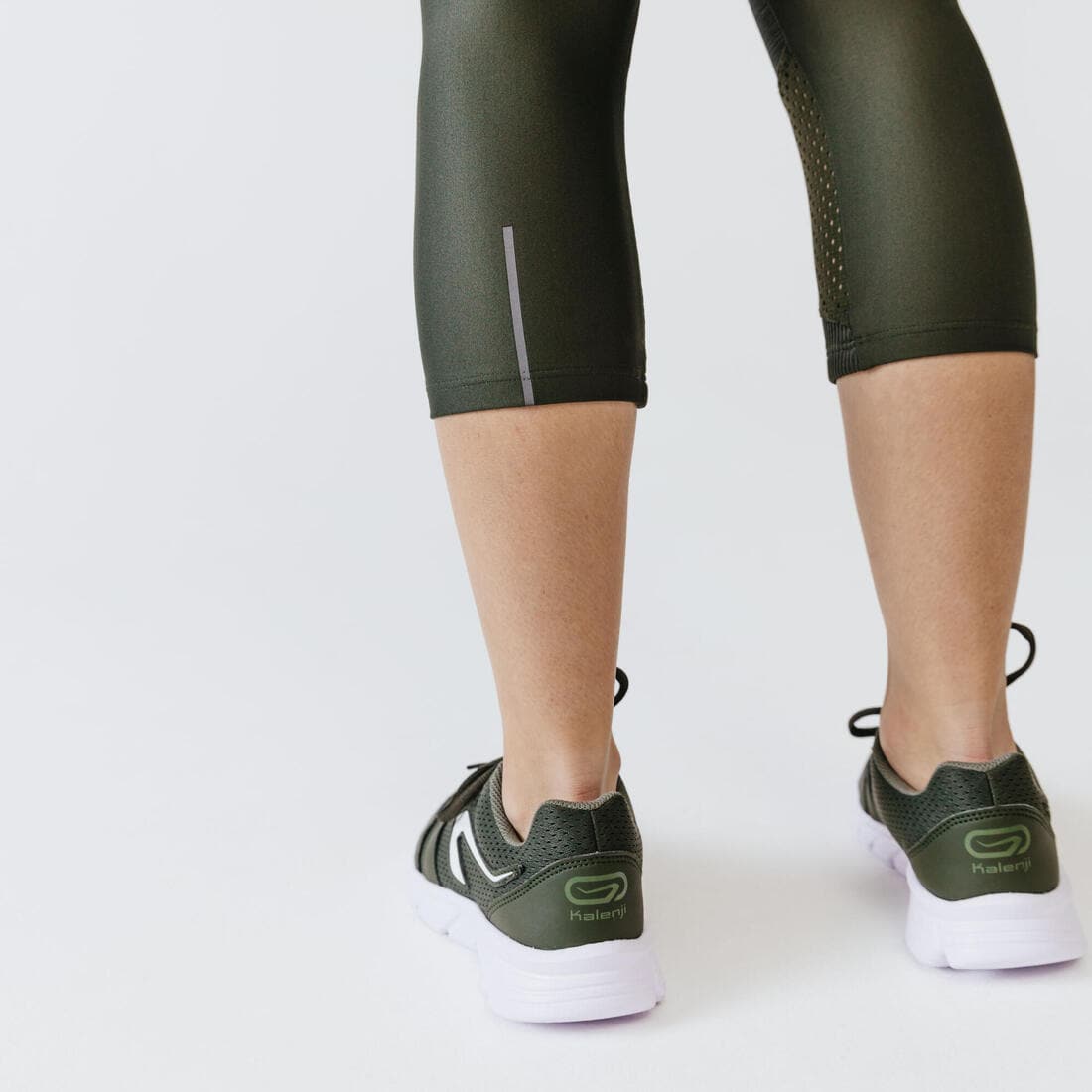 Legging court running respirant femme - Dry+ Feel