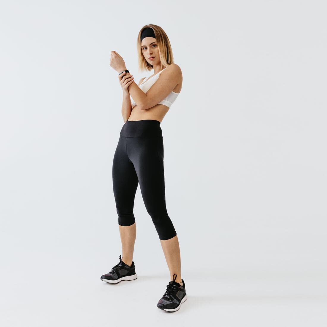 Legging court running femme - Support