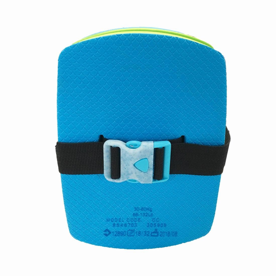 Ceinture de natation bleu vert 30-60 kg avec flotteur amovible