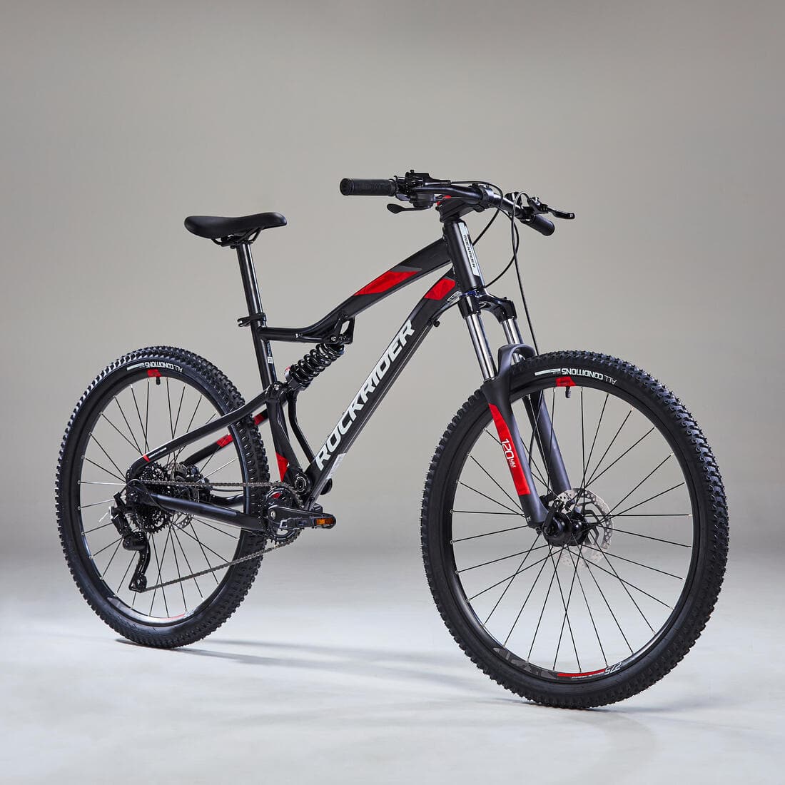 VÉLO VTT ST 530 S NOIR ROUGE 27,5"