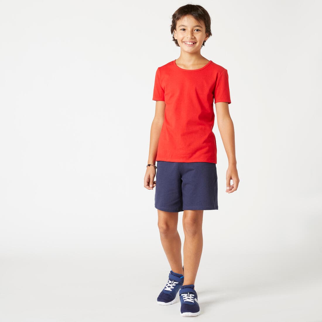 T-shirt enfant coton - Basique marine