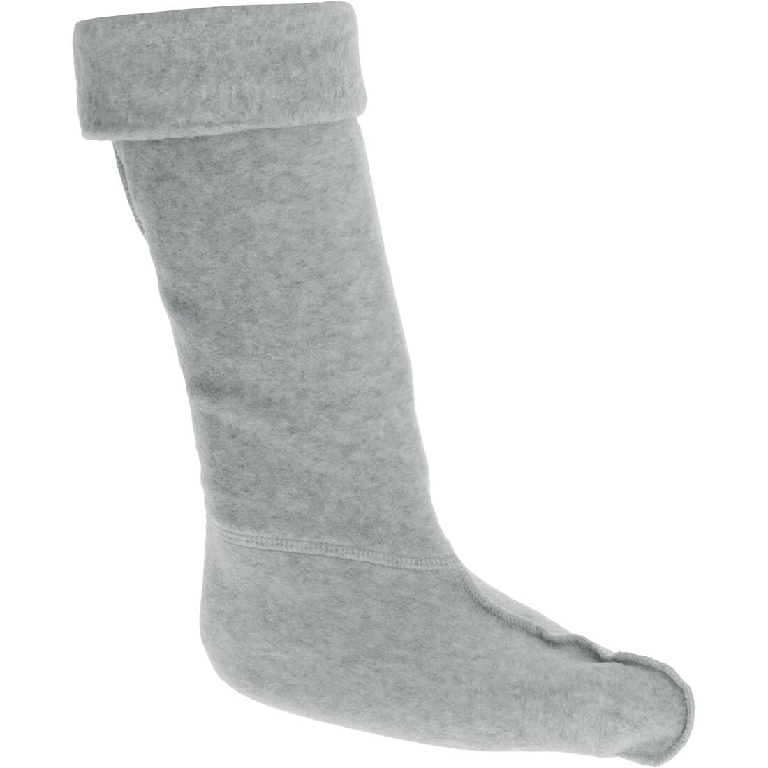 Chaussons pour bottes équitation enfant polaire gris clair