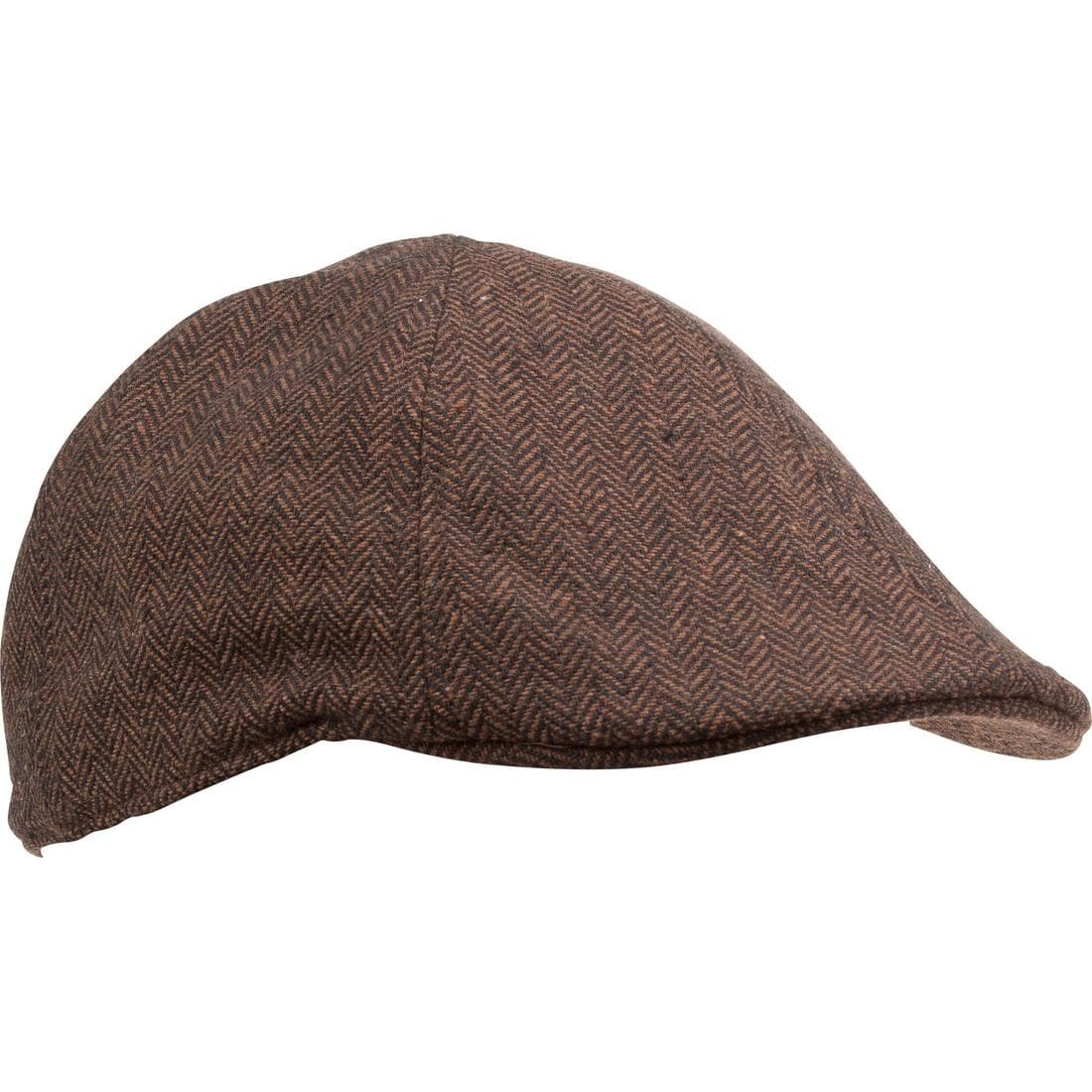 Casquette chasse déperlant tweed plate