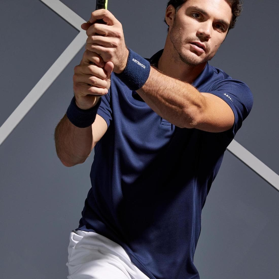 Polo de tennis manches courtes homme - Essential